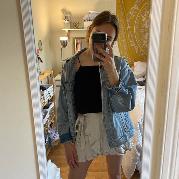 ‼️SOLD‼️ Beige wrap skirt - Picture 4 of 4